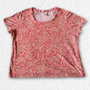 Eye-Catching Shirt with Bright Stripes and Sequins